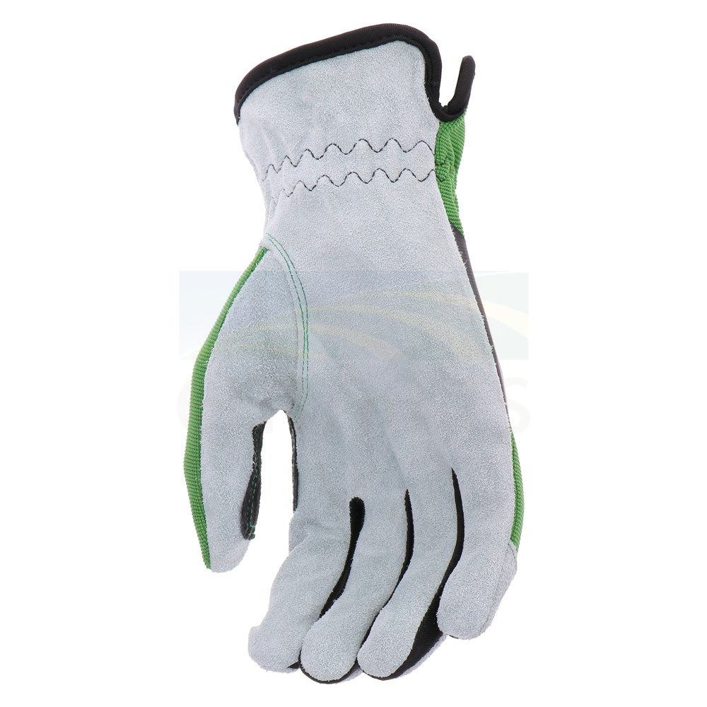 John Deere Men's Green Grey Black All-Purpose Gloves JD00035