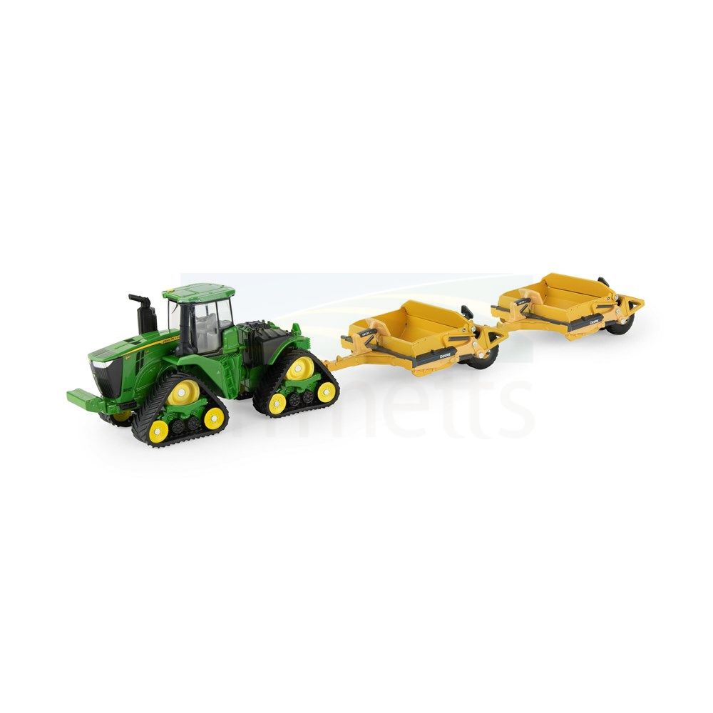 1:64 John Deere 9RX 590 Tractor with two 1812DC Scrapers 45906