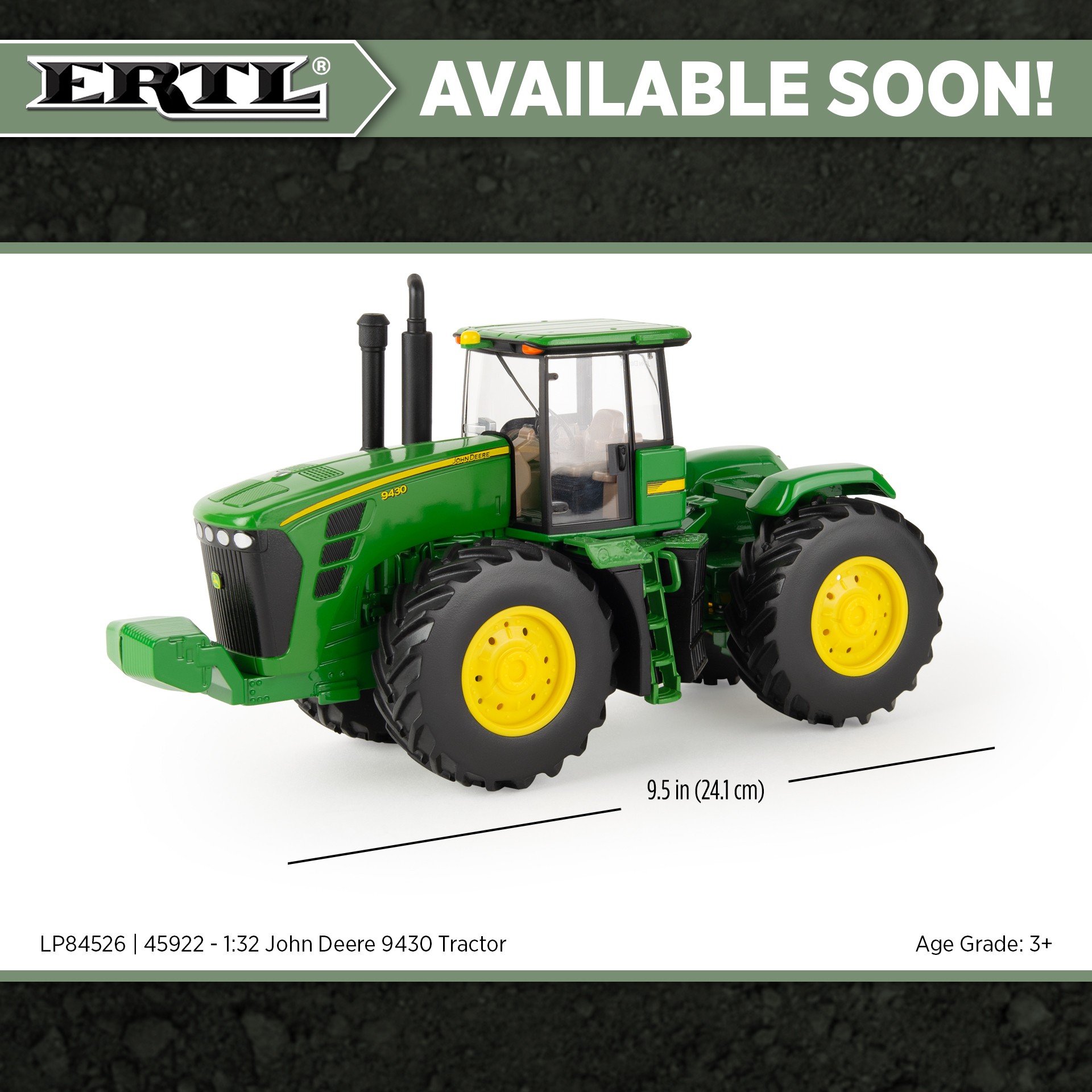 1:32 John Deere 9430 Tractor 45922