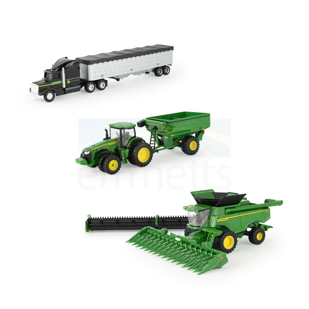 1:64 John Deere Modern Harvesting Set 45955