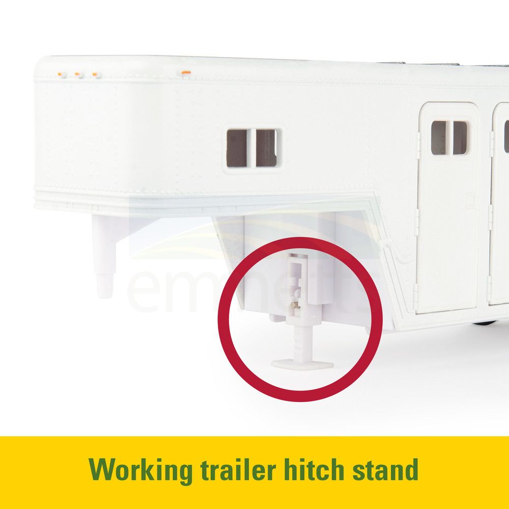 1:32 John Deere Hobby Set with Pickup Truck, Horse Trailer, Gator & Skid Steer 47247