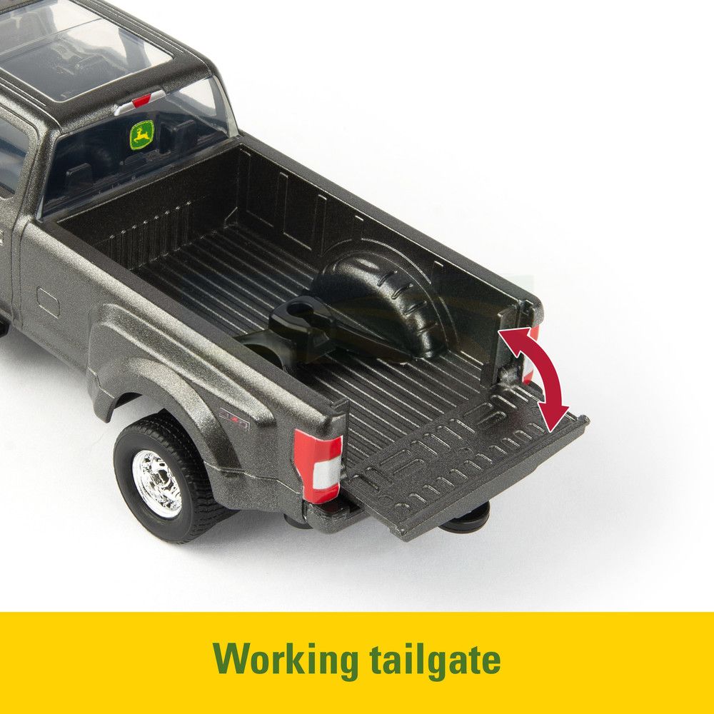 1:32 John Deere Hobby Set with Pickup Truck, Horse Trailer, Gator & Skid Steer 47247