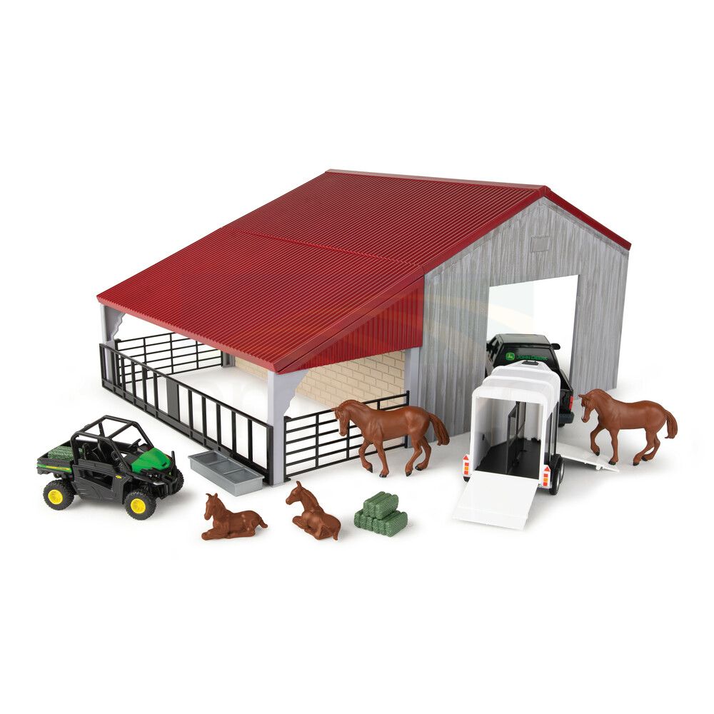 1:32 John Deere Weathered Barn Play Set 47522