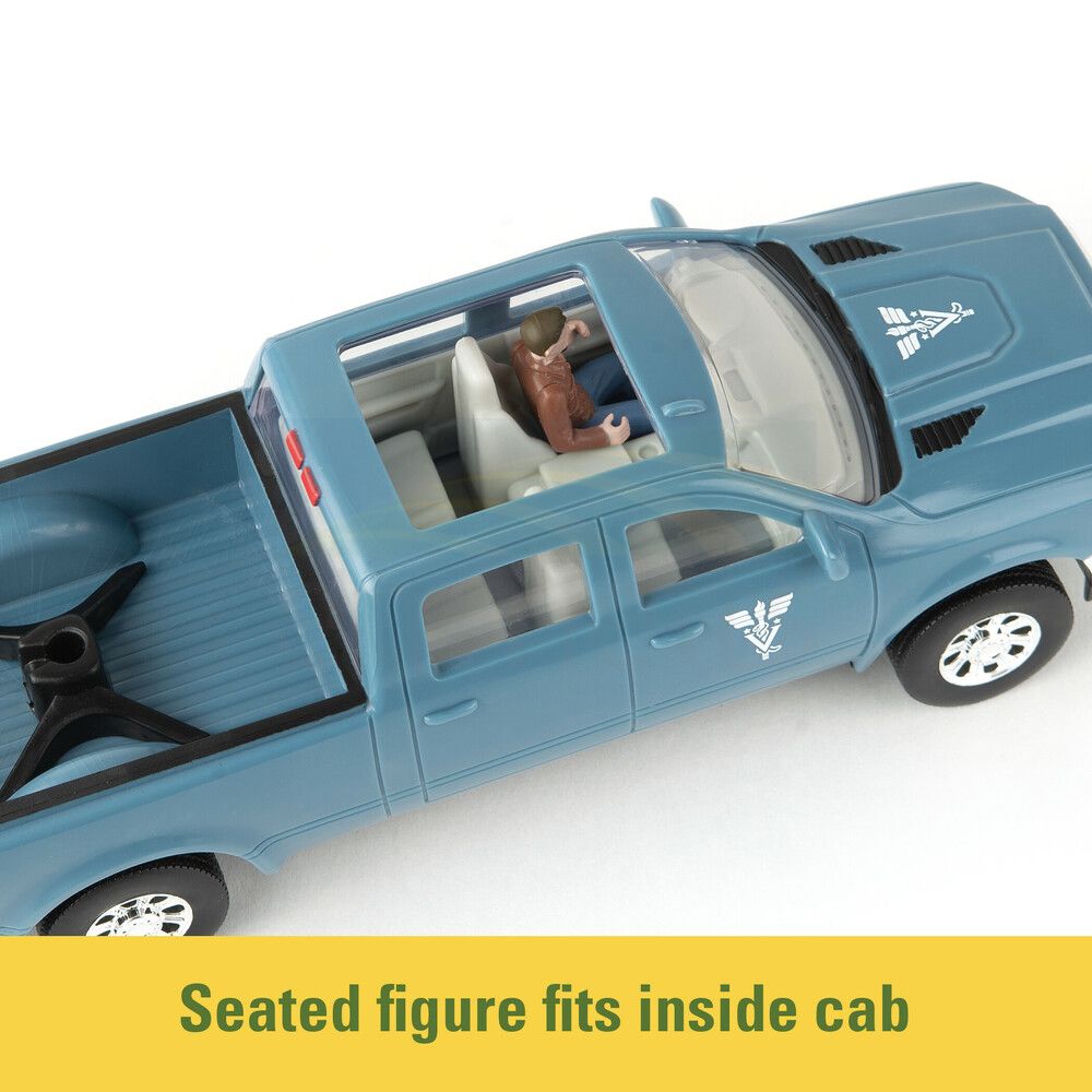 1:32 John Deere On The Farm Vet Set; Pickup Truck, Gator, Figures, Animals & Accessories 47552