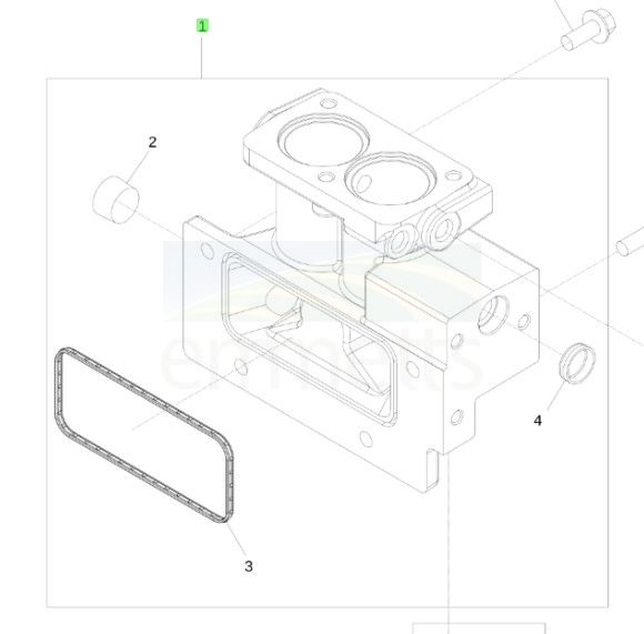 Thermostat Assembly Housing DZ122214