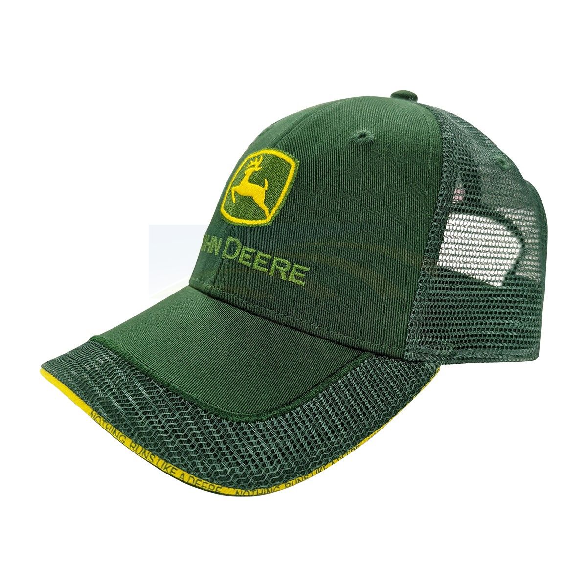 John Deere Nothing Runs Like A Deere Trucker Cap JOH676