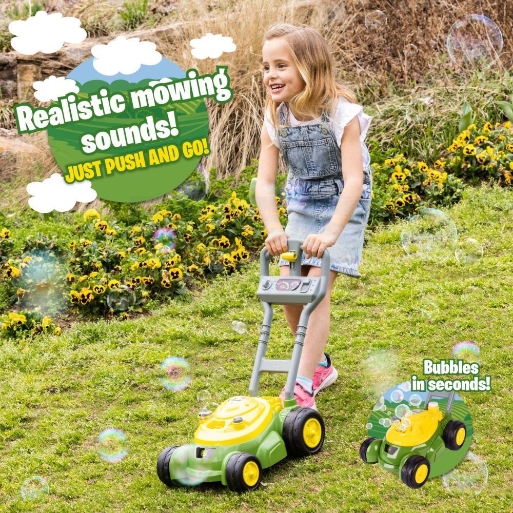 John Deere Bubble 'N' Go Mower Combo 320907