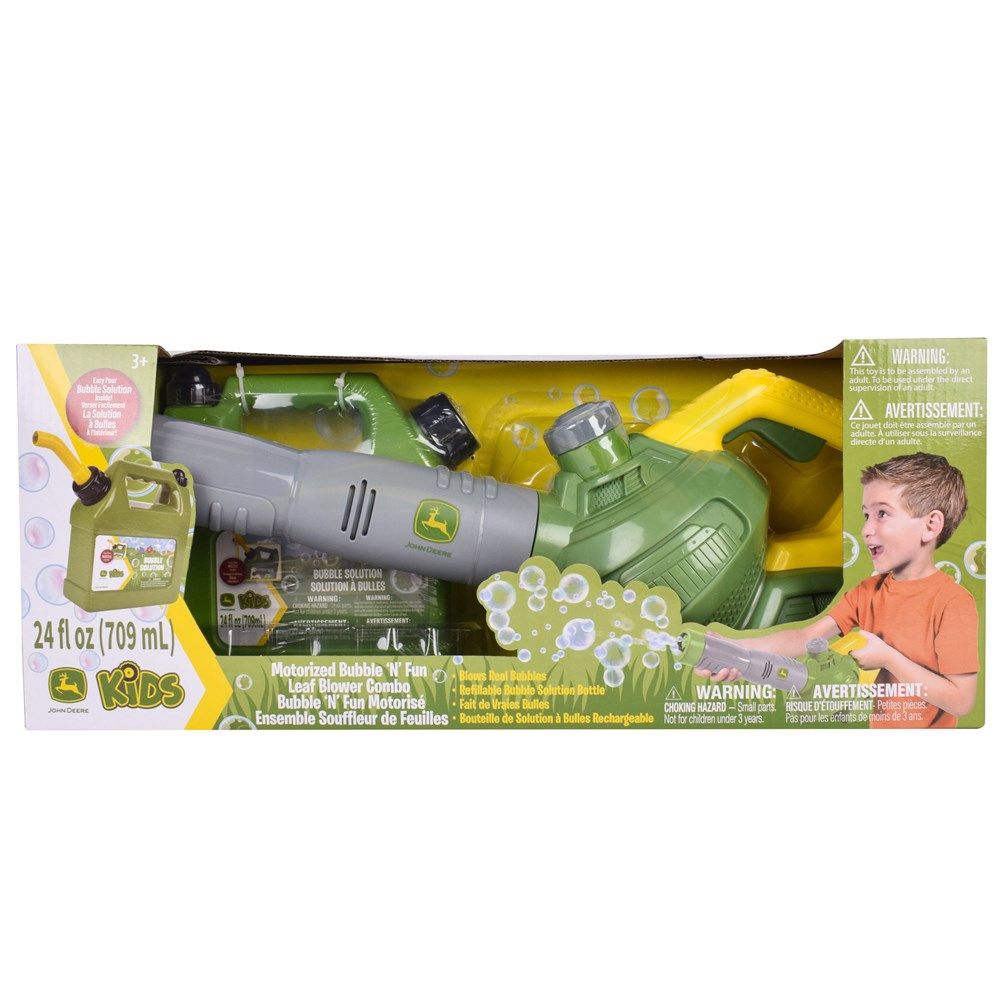 John Deere Bubble 'N' Fun Leaf Blower & Jerry Can 470146
