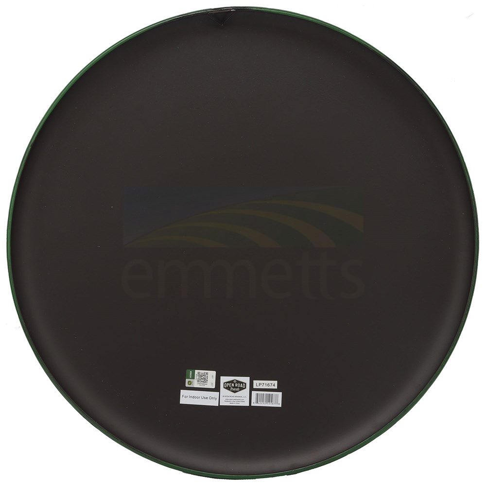 John Deere Equipment Parts & Service Round Hi-Gloss Embossed Metal Button Sign (60.96cm Diameter) 90172927-S