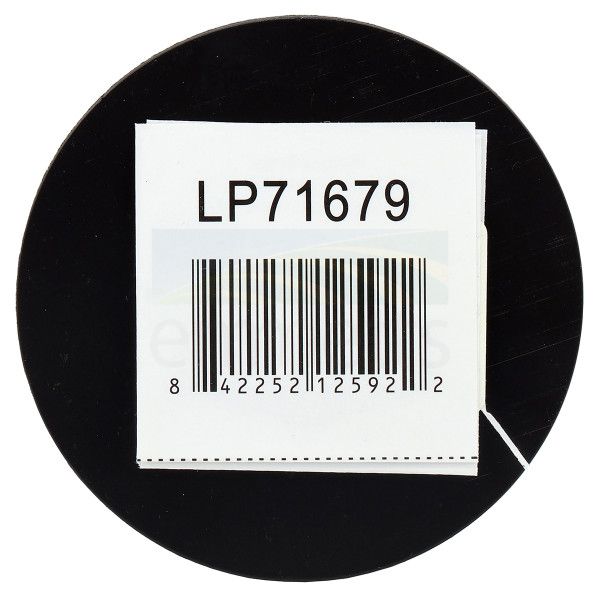 John Deere Equipment Parts & Service Round Embossed Metal Magnet (6.35cm Diameter) 90180678-S