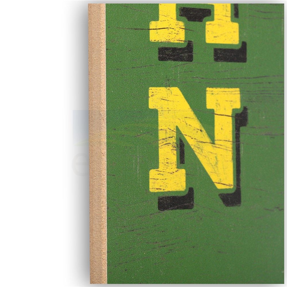 John Deere Vertical Quality Farm Equipment Rustic MDF Wall Décor Sign (71cm x 12.7cm) 90194799