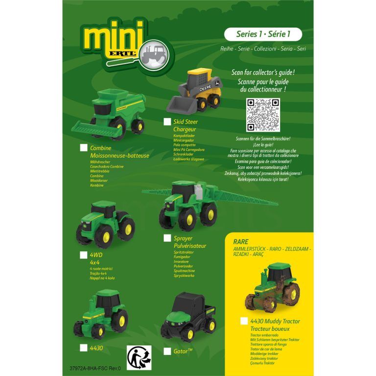 John Deere ERTL Replica Mini Assortment, Series 1 - 37972A - Emmetts Shop