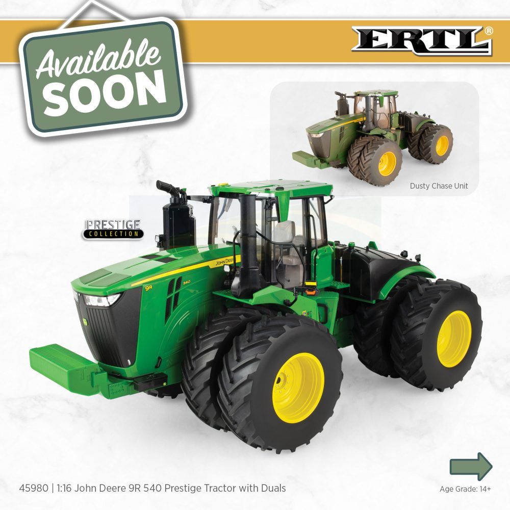 1:16 John Deere 9R 540 Tractor with Duals Prestige 45980