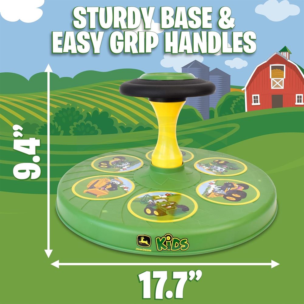 John Deere Twist & Twirl Spinning Activity Toy 470488