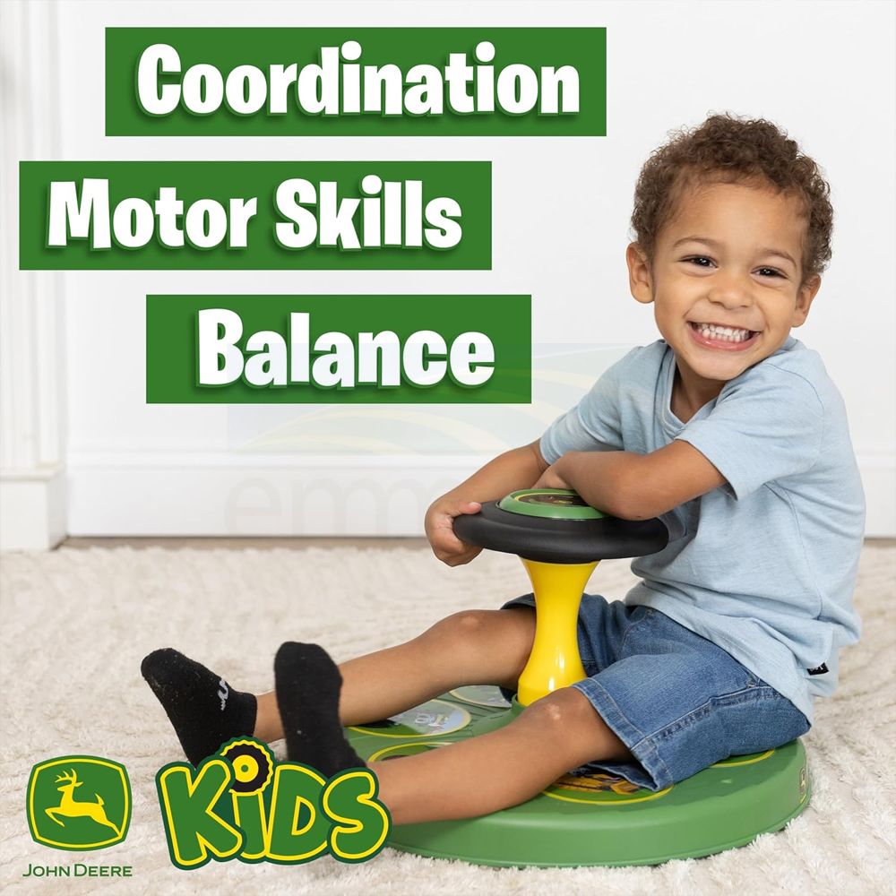 John Deere Twist & Twirl Spinning Activity Toy 470488