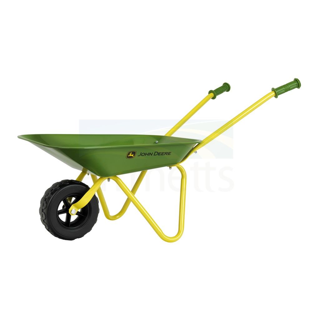 John Deere Green Metal Wheelbarrow 3975