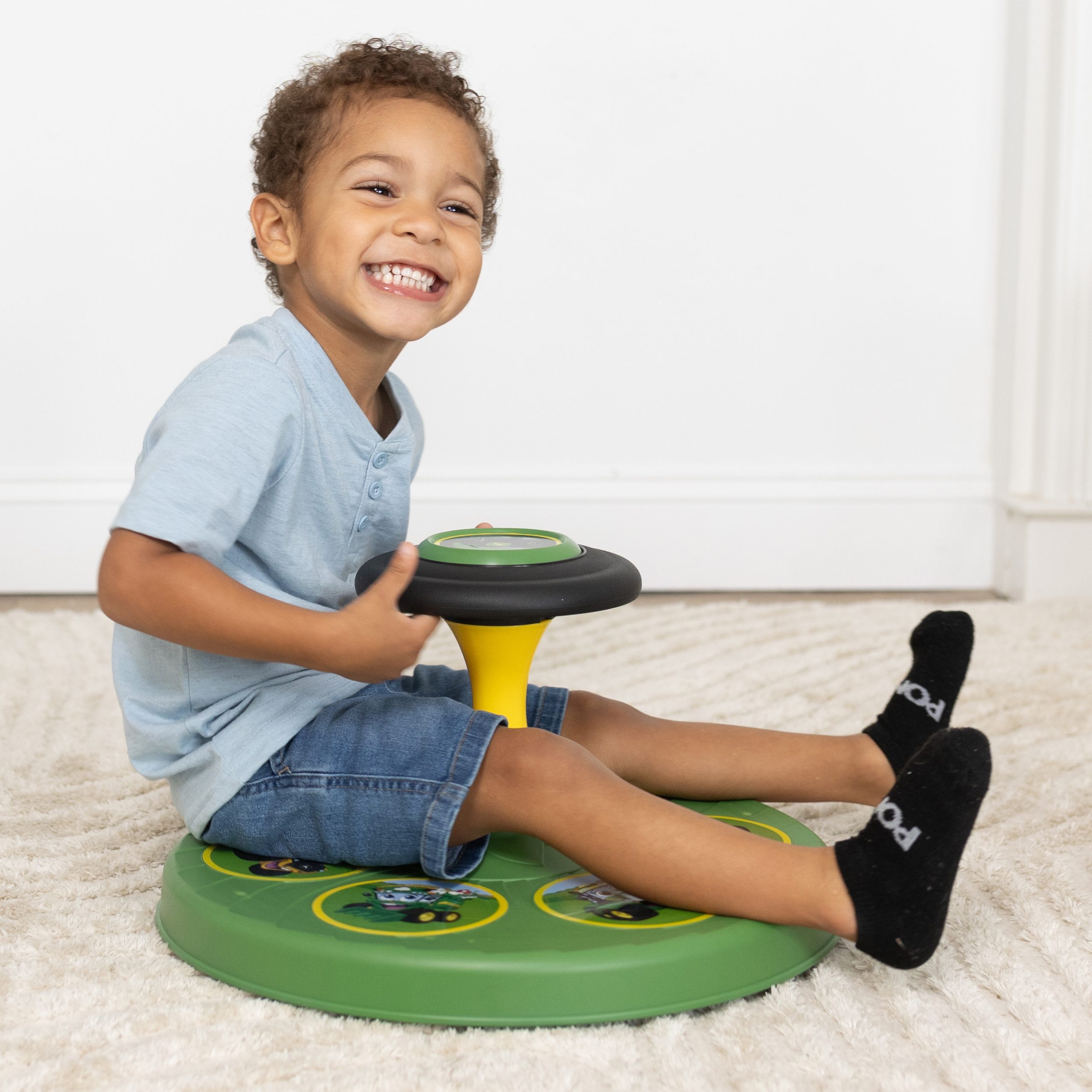 John Deere Twist & Twirl Spinning Activity Toy 470488