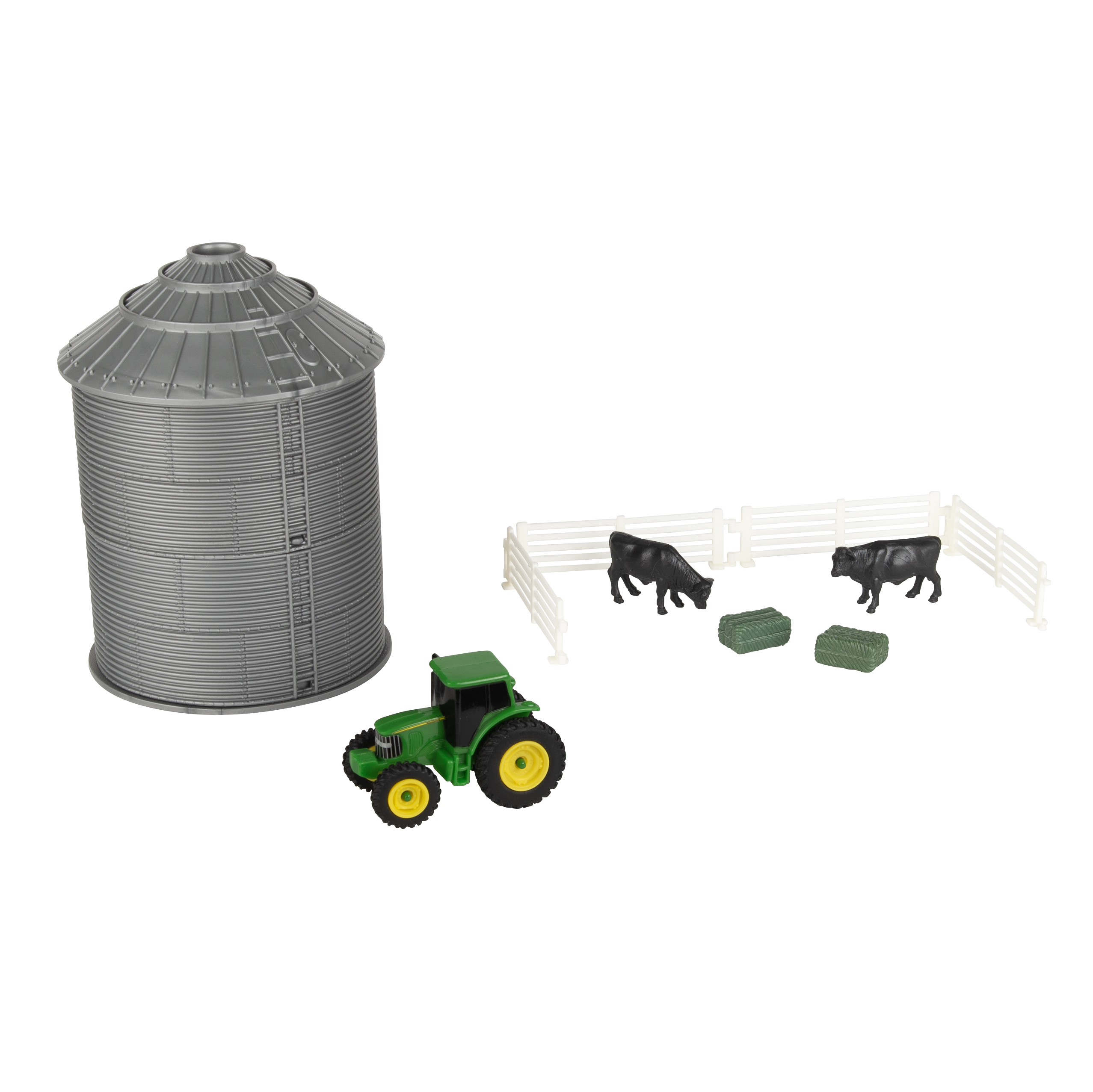1:64 John Deere Mini Grain Bin 10 Piece Set 47677