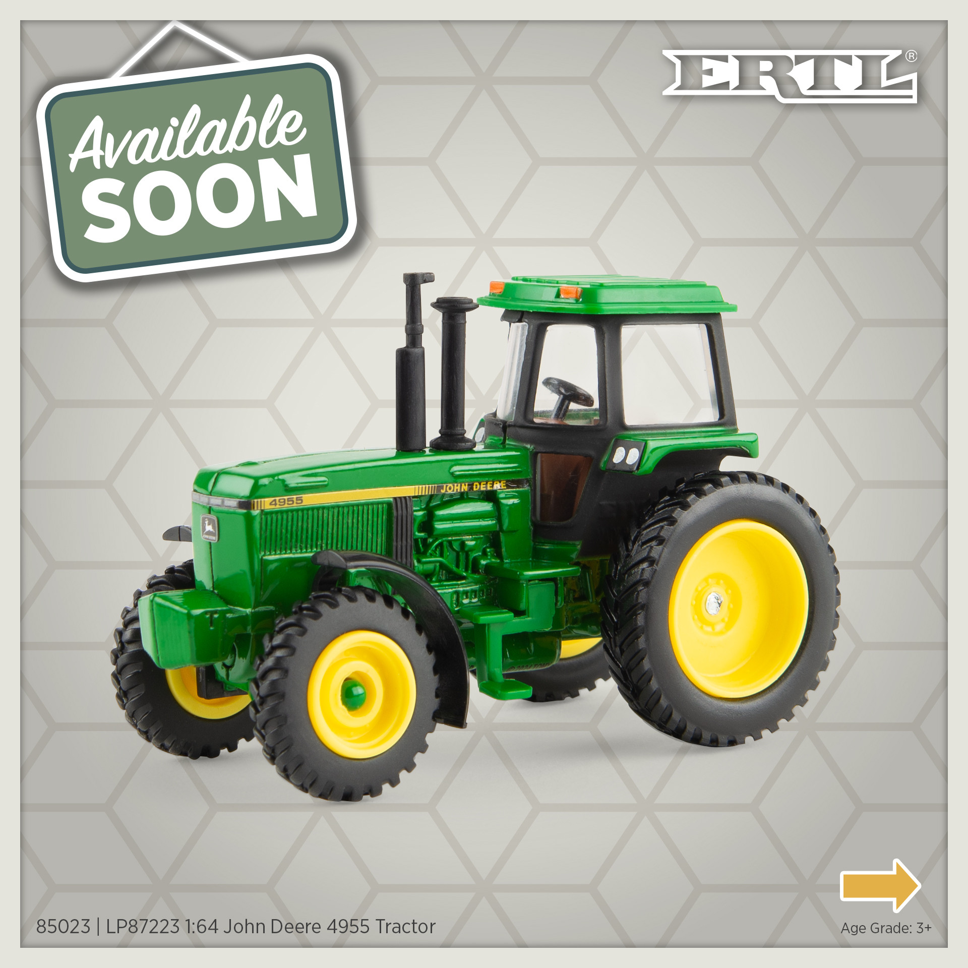 1:64 John Deere 4955 Tractor 85023