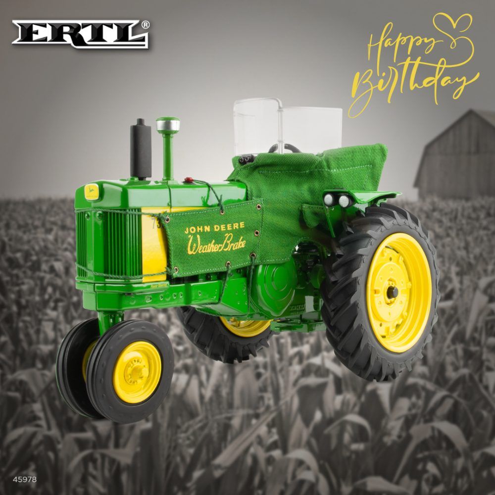 1:16 John Deere 730 Narrow Front Tractor with Heat Houser Prestige 45978