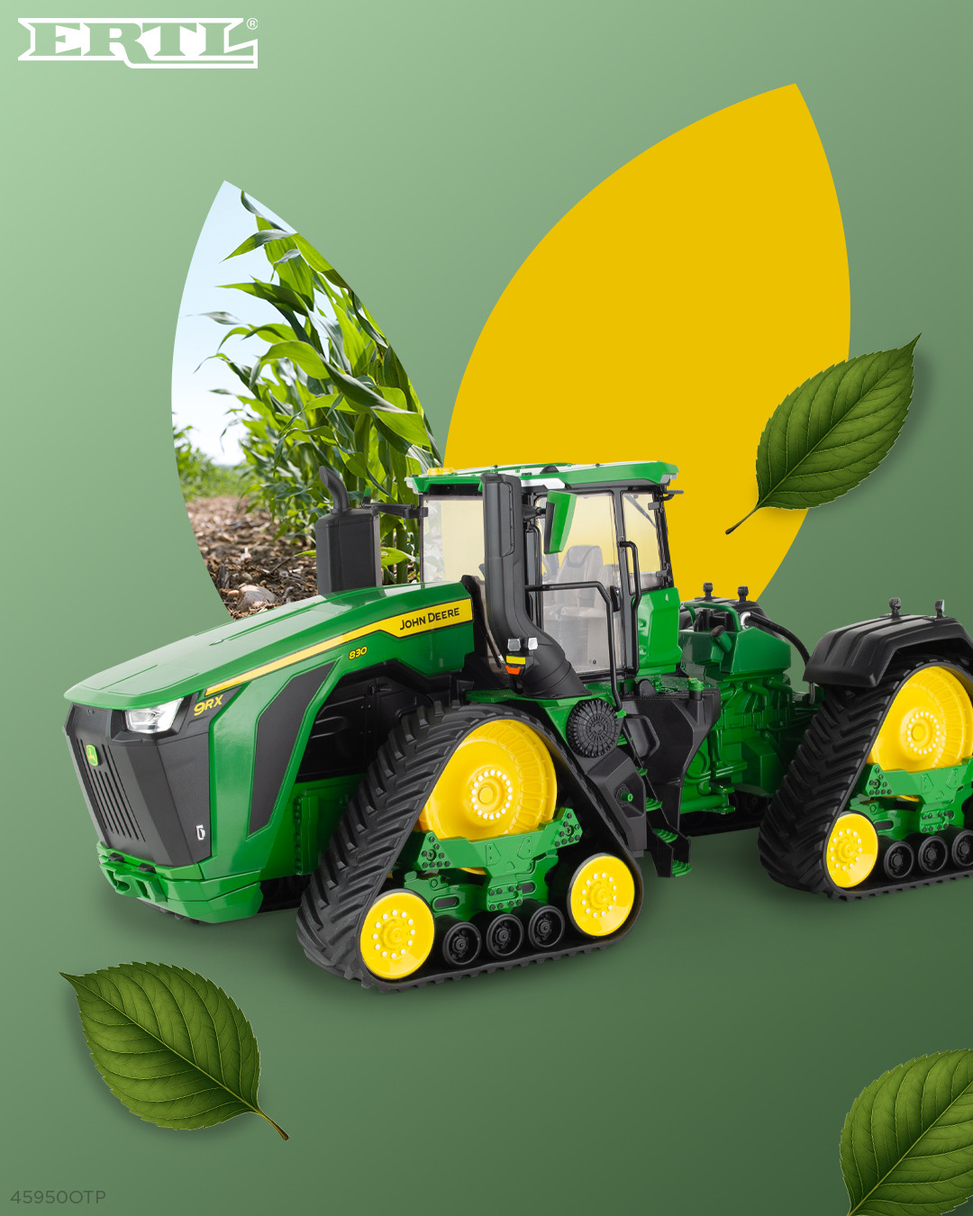 1:16 John Deere 9RX 830 4WD Tracked Tractor Prestige 45950OTP