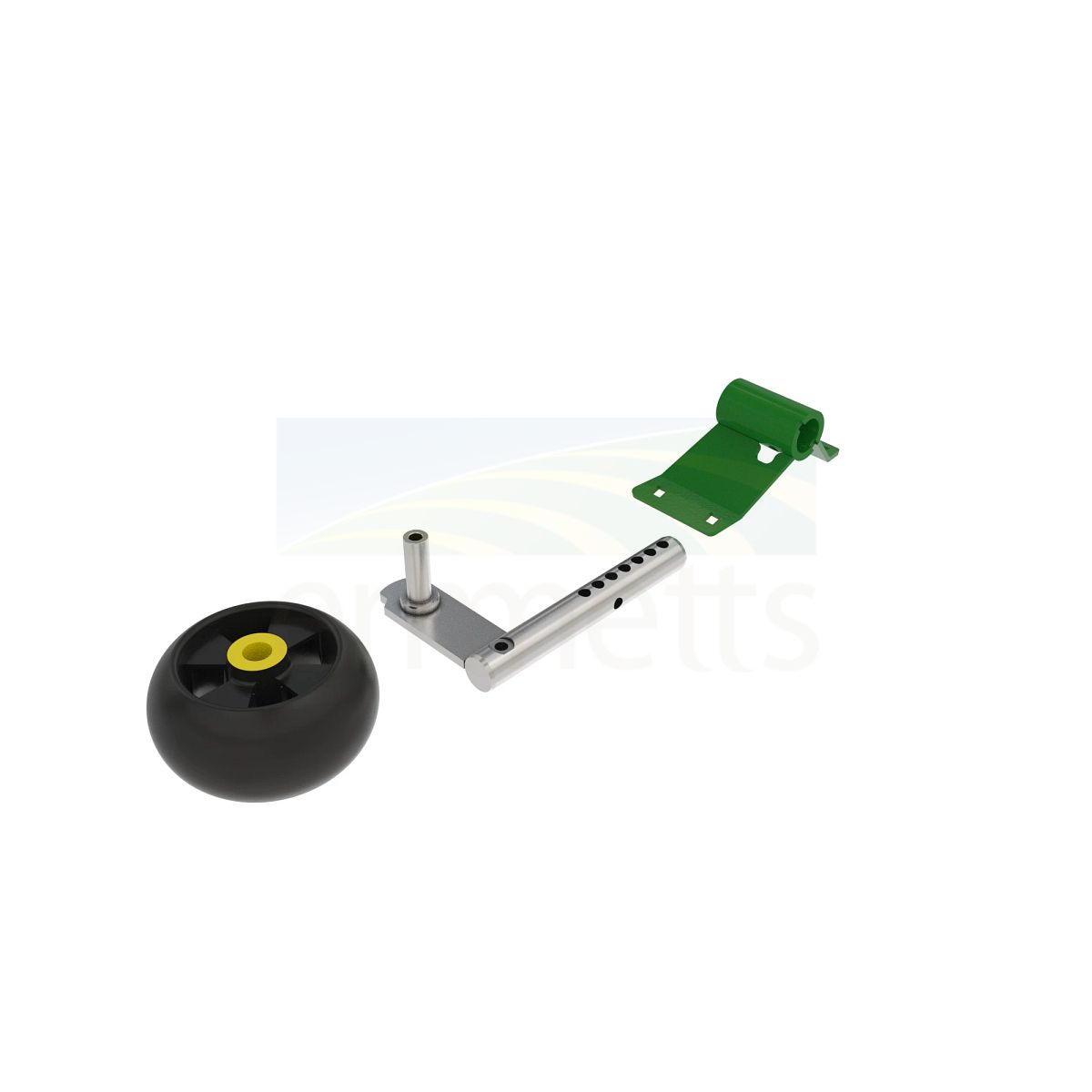 Complete Left Side Rear Gauge Wheel Kit BM20388