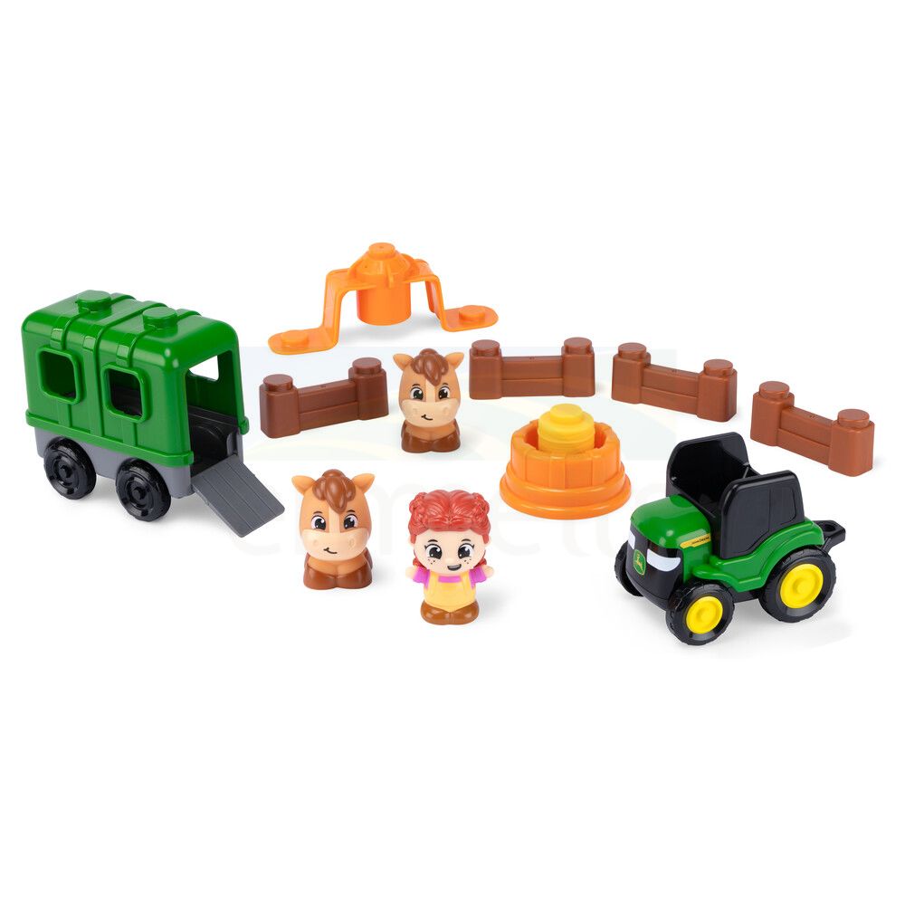 John Deere Build-A-Buddy Stackers: 15-Piece Horse Set 47723