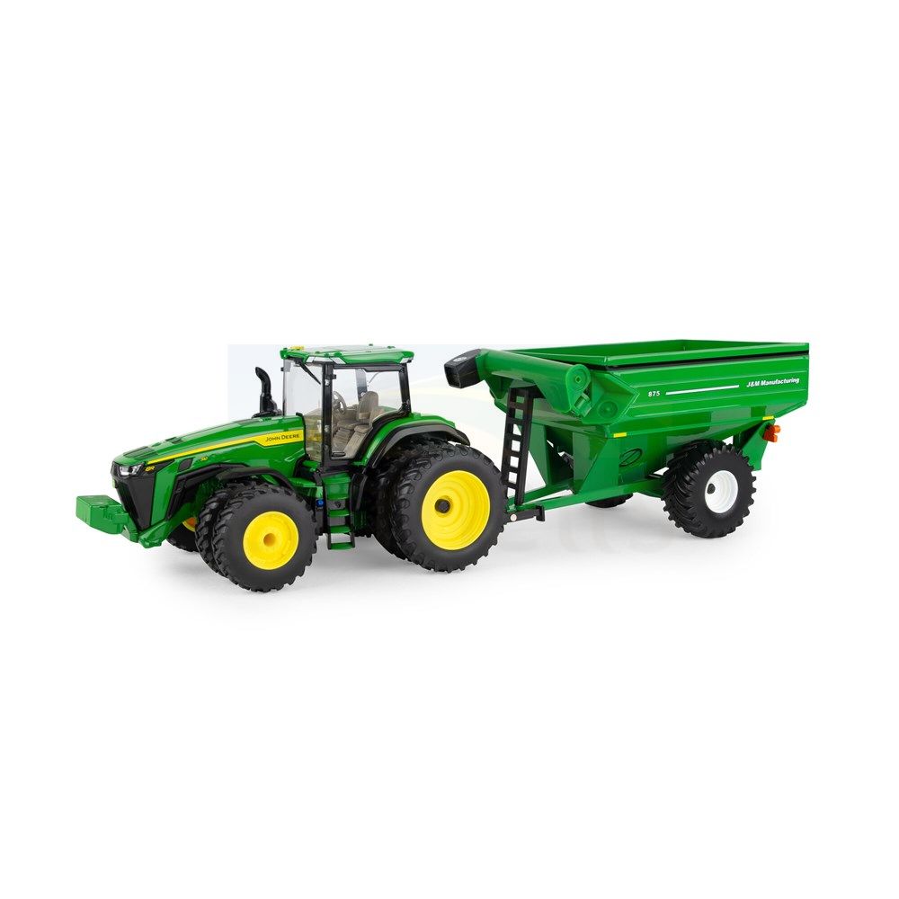 1:32 John Deere 8R 340 Tractor with Grain Cart 85055