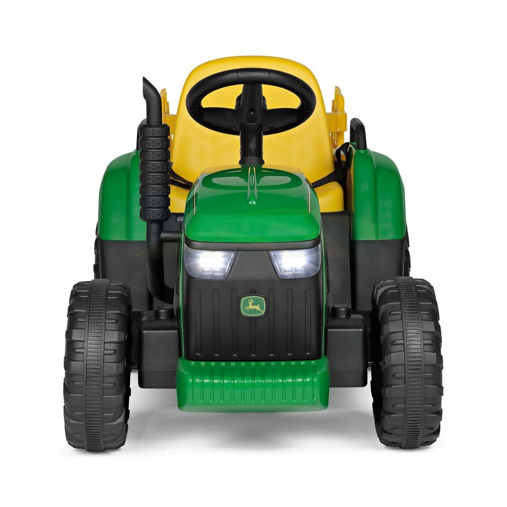 Peg Perego John Deere 12V Farm Power Tractor With Remote Control IGOR0121
