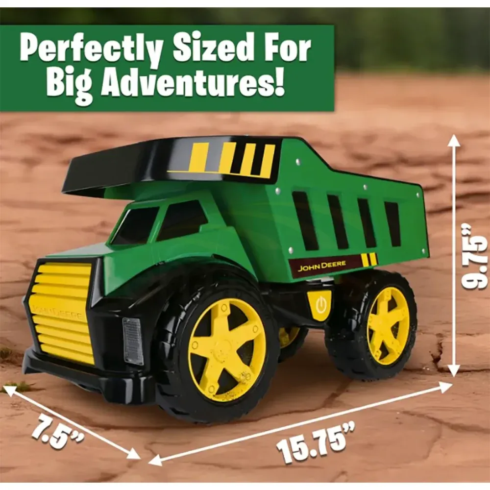 John Deere 40cm Mega Steel Dump Truck with Lights & Sounds 571299