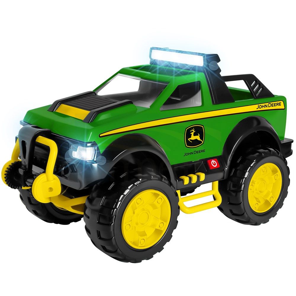 John Deere Tow & Go Mega Steel Pick-Up Truck with Lights & Sounds 671509