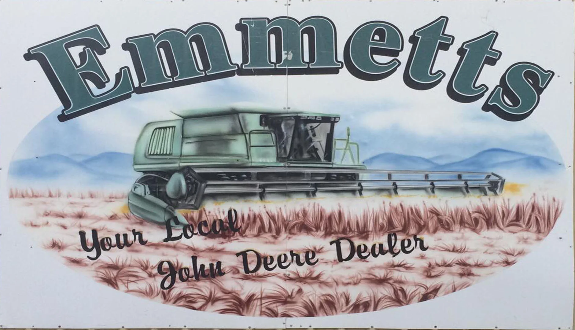 Old Emmetts Sign