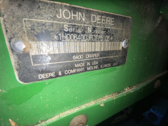 John Deere 640D 2015 image 10