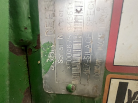 John Deere 467 Silage Special 2003 image 10