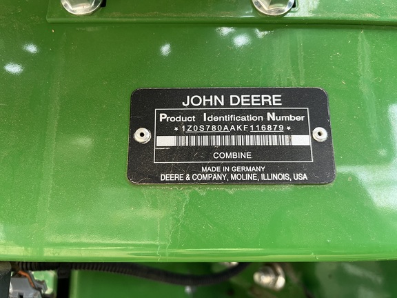 John Deere S780 2019 image 6