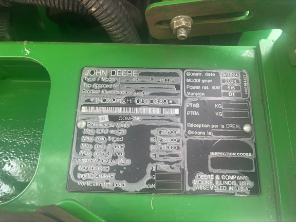 John Deere X9 1100 2024 image 5