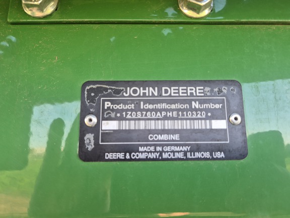 John Deere S760 2017 image 9