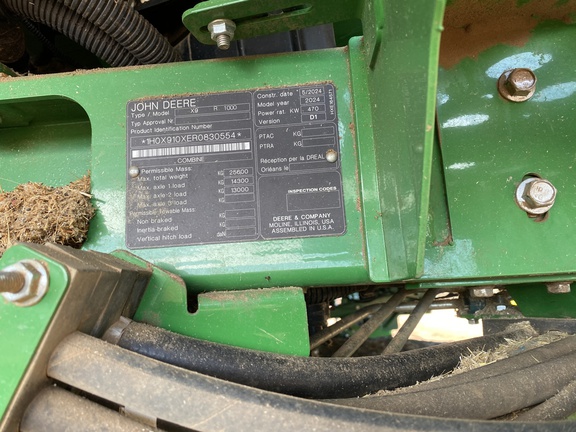 John Deere X9 1000 2024 image 9