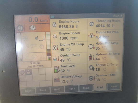 New Holland CR9070 with 83C 40FT MD 2010 image 7